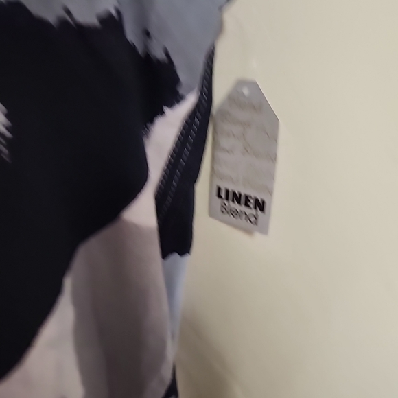 For Cynthia linen blend asymmetrical hem boho beachy party dinner NWT sz S - Picture 2 of 12